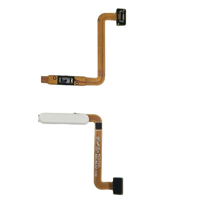 Шлейф з кнопками для Samsung A23 4G/ 5G / A235 / A236 (включення без сканера відбитка пальця Touch ID) AAA White Шлейф з кнопками для Samsung A23 4G/ 5G / A235 / A236 (включення без сканера відбитка пальця Touch ID) AAA White