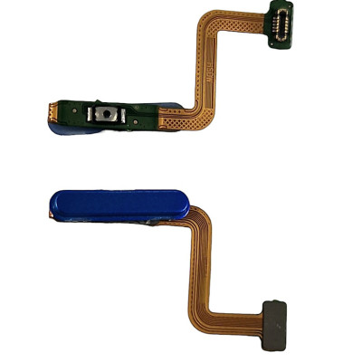 Шлейф з кнопками для Samsung M31S / M317 / M51 / M515 (включення без сканера відбитка пальця Touch ID) AAA Blue