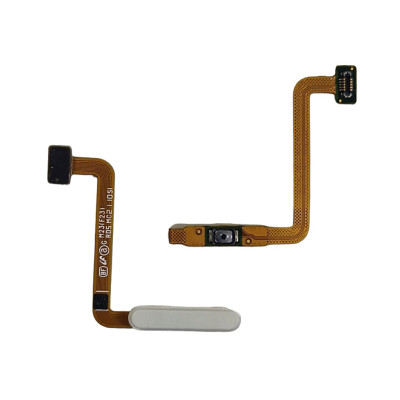 Шлейф з кнопками для Samsung M33 5G / M336 / M53 / M536 (включення без сканера відбитка пальця Touch ID) AAA White