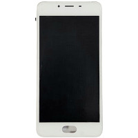 Дисплей для мобільного телефона Meizu U10 (U680H) with frame з тачскріном White