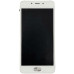 Дисплей для мобільного телефона Meizu U10 (U680H) with frame з тачскріном White