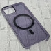 Накладка Clear Case with Magnetic and Animation для iPhone 14- фіолетовий