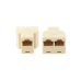 Перехідник-розгалужувач крученої пари UTP Rj-45 F to 2*RJ-45 F (1 Rj45 to 2 Rj45)- білий Перехідник-розгалужувач крученої пари UTP Rj-45 F to 2*RJ-45 F (1 Rj45 to 2 Rj45)- білий