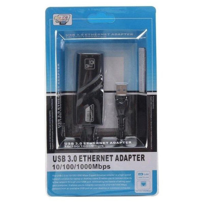 Перехідник (мережева карта) USB - RJ45 3.0 LAN Перехідник (мережева карта) USB - RJ45 3.0 LAN