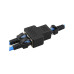 Перехідник-розгалужувач крученої пари UTP Rj-45 F to 2*RJ-45 F (1 Rj45 to 2 Rj45)- чорний Перехідник-розгалужувач крученої пари UTP Rj-45 F to 2*RJ-45 F (1 Rj45 to 2 Rj45)- чорний