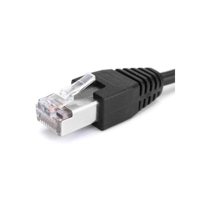 Перехідник-розгалужувач крученої пари UTP Rj-45 M to 2*RJ-45 F (1 Rj45 to 2 Rj45) кабель Перехідник-розгалужувач крученої пари UTP Rj-45 M to 2*RJ-45 F (1 Rj45 to 2 Rj45) кабель