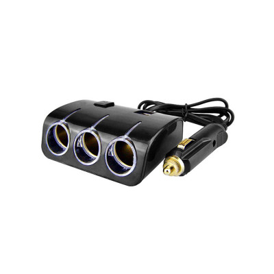 Автомобільний розгалужувач Olesson 1506 2USB / 3 гнізда прикурювача (12V/24V) Автомобільний розгалужувач Olesson 1506 2USB / 3 гнізда прикурювача (12V/24V)