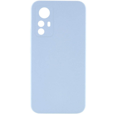 Накладка (з мікрофіброю) Soft Silk для Xiaomi Redmi Note 12s- блакитний
