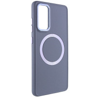 Накладка Bonbon Metal Style with Magnetic для Samsung S23- сіра лаванда Накладка Bonbon Metal Style with Magnetic для Samsung S23- сіра лаванда