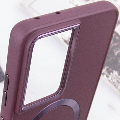 Накладка Bonbon Metal Style with Magnetic для Samsung S23 Ultra- марсала Накладка Bonbon Metal Style with Magnetic для Samsung S23 Ultra- марсала