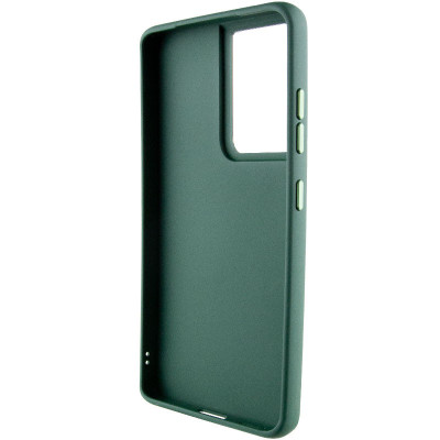 Накладка Bonbon Metal Style with Magnetic для Samsung S23 Ultra- темно-зелений Накладка Bonbon Metal Style with Magnetic для Samsung S23 Ultra- темно-зелений