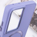 Накладка Bonbon Metal Style with Magnetic для Samsung S23 Ultra- бузковий