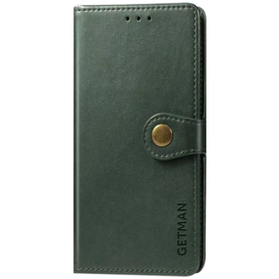 Чохол-книжка GETMAN Gallant шкіряний для Samsung M34 5G- зелений Чохол-книжка GETMAN Gallant шкіряний для Samsung M34 5G- зелений