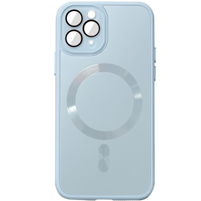 Накладка TPU+Glass Sapphire Midnight with Magnetic для iPhone 15 (6.1``)- блакитний Накладка TPU+Glass Sapphire Midnight with Magnetic для iPhone 15 (6.1``)- блакитний