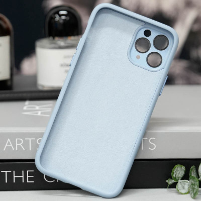 Накладка TPU+Glass Sapphire Midnight with Magnetic для iPhone 15 (6.1``)- блакитний Накладка TPU+Glass Sapphire Midnight with Magnetic для iPhone 15 (6.1``)- блакитний