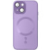 Накладка TPU+Glass Sapphire Midnight with Magnetic для iPhone 15 Plus (6.7``)- ліловий