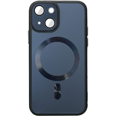 Накладка TPU+Glass Sapphire Midnight with Magnetic для iPhone 15 Plus (6.7``)- чорний Накладка TPU+Glass Sapphire Midnight with Magnetic для iPhone 15 Plus (6.7``)- чорний