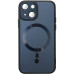 Накладка TPU+Glass Sapphire Midnight with Magnetic для iPhone 15 Plus (6.7``)- чорний