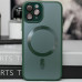 Накладка TPU+Glass Sapphire Midnight with Magnetic для iPhone 15 Pro (6.1``)- зелена трава