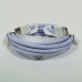 USB-C кабель Apple color textile 60W Type-C to Type-C- бузковий