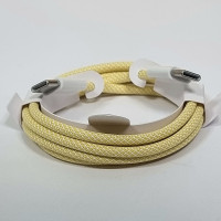 USB-C кабель Apple color textile 60W Type-C to Type-C- жовтий USB-C кабель Apple color textile 60W Type-C to Type-C- жовтий