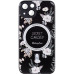 Накладка Secret Garden with Magnetic для iPhone 15 (6.1``)- чорний