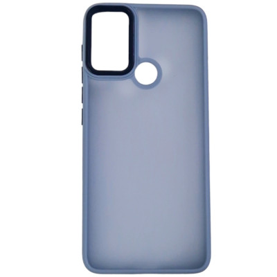 Накладка TPU+PC Lyon Frosted для Motorola Moto E40 / Moto E30 / Moto E20- сіра лаванда Накладка TPU+PC Lyon Frosted для Motorola Moto E40 / Moto E30 / Moto E20- сіра лаванда