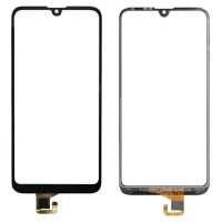 Скло дисплея з OCA-плівкою для Huawei Y7 2019 / Y7 Prime 2019 +Touch Black