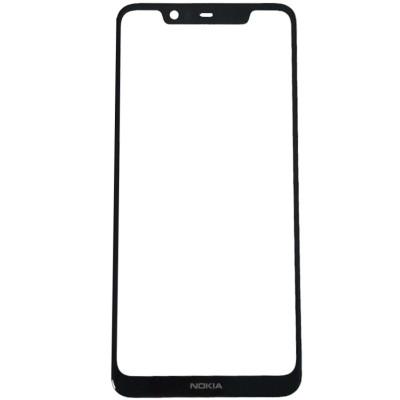 Скло дисплея з OCA-плівкою для Nokia 5.1 Plus (TA-1105) Black Скло дисплея з OCA-плівкою для Nokia 5.1 Plus (TA-1105) Black