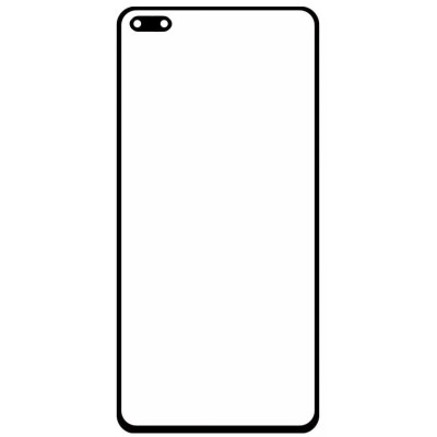 Скло дисплея з OCA-плівкою для Oppo Reno 4 Black Скло дисплея з OCA-плівкою для Oppo Reno 4 Black