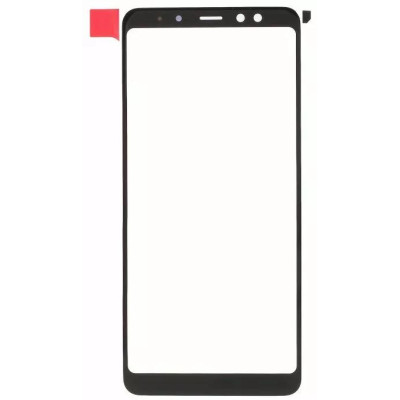 Скло дисплея з OCA-плівкою для Samsung A8 Plus / A730 Black Скло дисплея з OCA-плівкою для Samsung A8 Plus / A730 Black