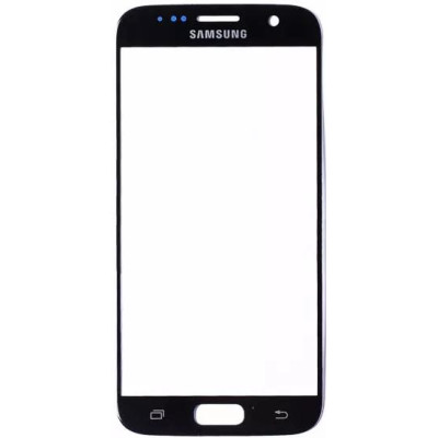 Скло дисплея з OCA-плівкою для Samsung S7 edge / G935 Black