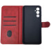 Чохол-книжка Leather Folio New для Samsung A24 4G (магнітна застібка)- червоний