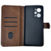 Чохол-книжка Leather Folio New для Xiaomi Redmi Note 12 Pro 5G / Poco X5 Pro 5G (магнітна застібка)- коричневий