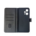 Чохол-книжка Leather Folio New для Xiaomi Redmi Note 12 Turbo / Poco F5 (магнітна застібка)- чорний