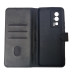 Чохол-книжка Leather Folio New для Xiaomi Poco F5 Pro (магнітна застібка)- чорний