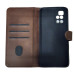 Чохол-книжка Leather Folio New для Xiaomi Redmi 10 (магнітна застібка)- коричневий