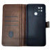 Чохол-книжка Leather Folio New для Xiaomi Redmi 10C (магнітна застібка)- коричневий