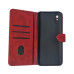 Чохол-книжка Leather Folio New для Xiaomi Redmi 9a (магнітна застібка)- червоний