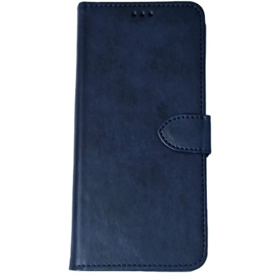 Чохол-книжка Leather Folio New для Xiaomi Redmi Note 10 Pro 4G (магнітна застібка)- синій Чохол-книжка Leather Folio New для Xiaomi Redmi Note 10 Pro 4G (магнітна застібка)- синій