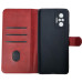 Чохол-книжка Leather Folio New для Xiaomi Redmi Note 10 Pro 4G (магнітна застібка)- червоний