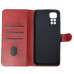 Чохол-книжка Leather Folio New для Xiaomi Redmi Note 11 Pro 4G / 5G / Redmi Note 12 Pro 4G / Note 11E Pro (магнітна застібка)- червоний