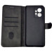 Чохол-книжка Leather Folio New для Xiaomi Redmi Note 12 4G (магнітна застібка)- чорний