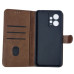 Чохол-книжка Leather Folio New для Xiaomi Redmi Note 12 4G (магнітна застібка)- коричневий