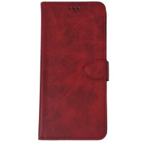 Чохол-книжка Leather Folio New для Xiaomi Redmi Note 12 4G (магнітна застібка)- червоний