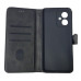 Чохол-книжка Leather Folio New для Xiaomi Redmi Note 12 5G/ Poco X5 5G (магнітна застібка)- чорний