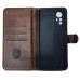 Чохол-книжка Leather Folio New для Xiaomi Redmi Note 12s (магнітна застібка)- коричневий