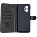 Чохол-книжка Leather Folio New для Xiaomi Redmi Note 12T Pro (магнітна застібка)- чорний