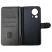 Чохол-книжка Leather Folio New для Xiaomi 13 Lite (магнітна застібка)- чорний