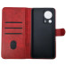 Чохол-книжка Leather Folio New для Xiaomi 13 Lite (магнітна застібка)- червоний
